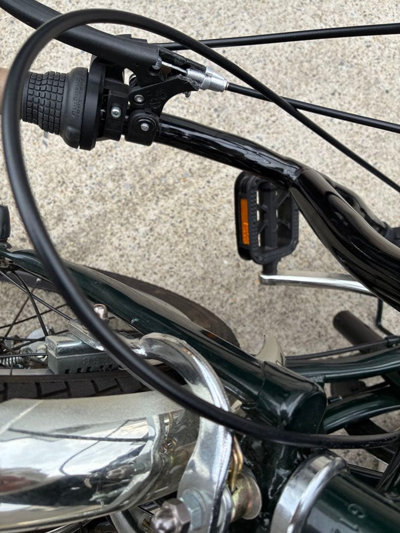[MINIクーパー ]16インチ　折り畳み自転車　一部破損あり