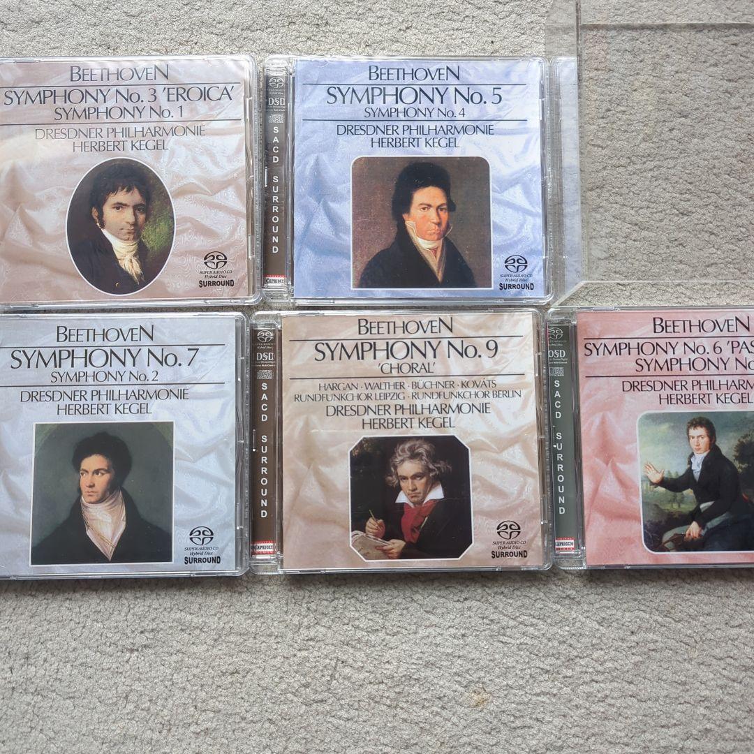 SACD　ケーゲル　ベートーヴェン　交響曲　全集　ドレスデン・フィル