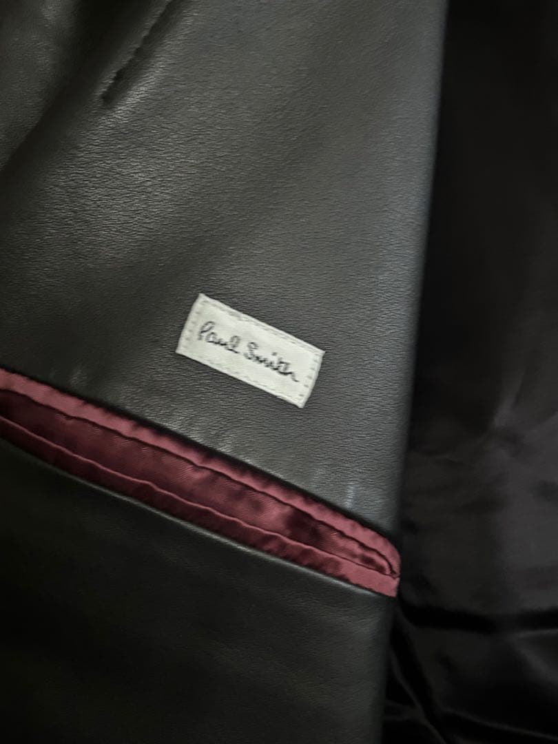 【値下げ】美品Paul Smith ラムスキン　テーラード　スタイリッシュ