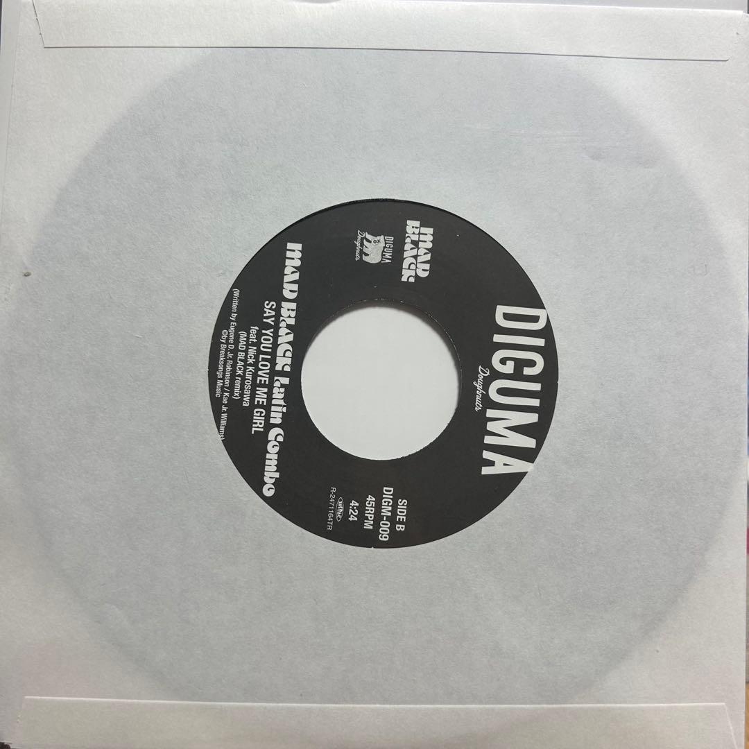 邦楽 7'' Nick Kurosawa - SAY YOU LOVE ME GIRL