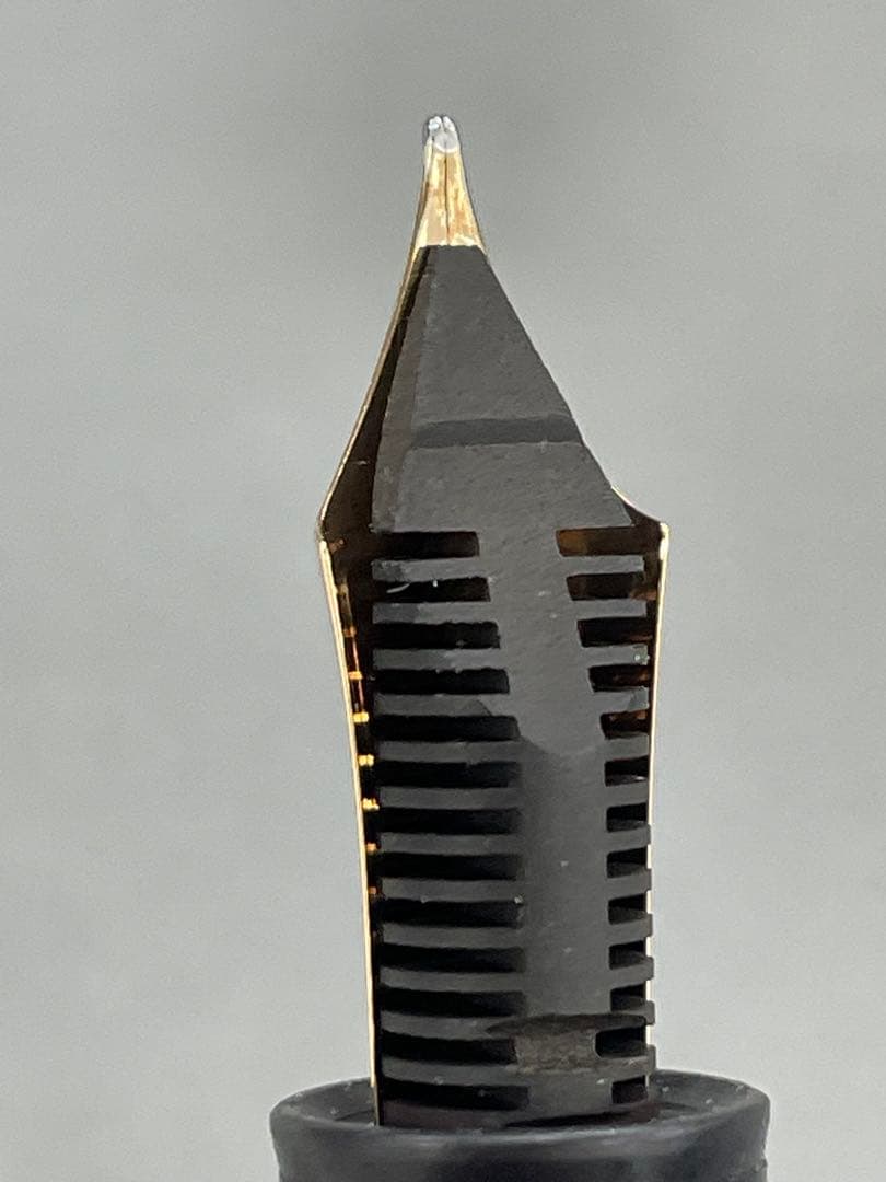 【極美品】モンブラン 146 万年筆 全金14K、ワイルドスワンズ ピークアブー