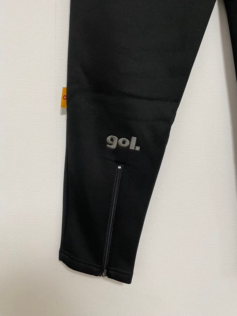 ゴル gol. ボンディングスリムパンツ 裏フリース