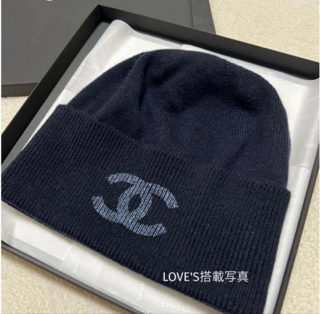 CHANEL 新品　ニット帽
