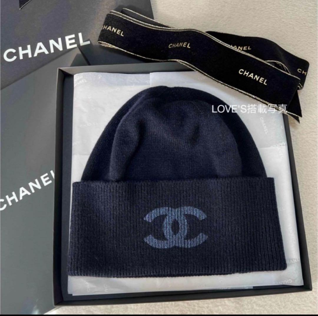 CHANEL 新品　ニット帽
