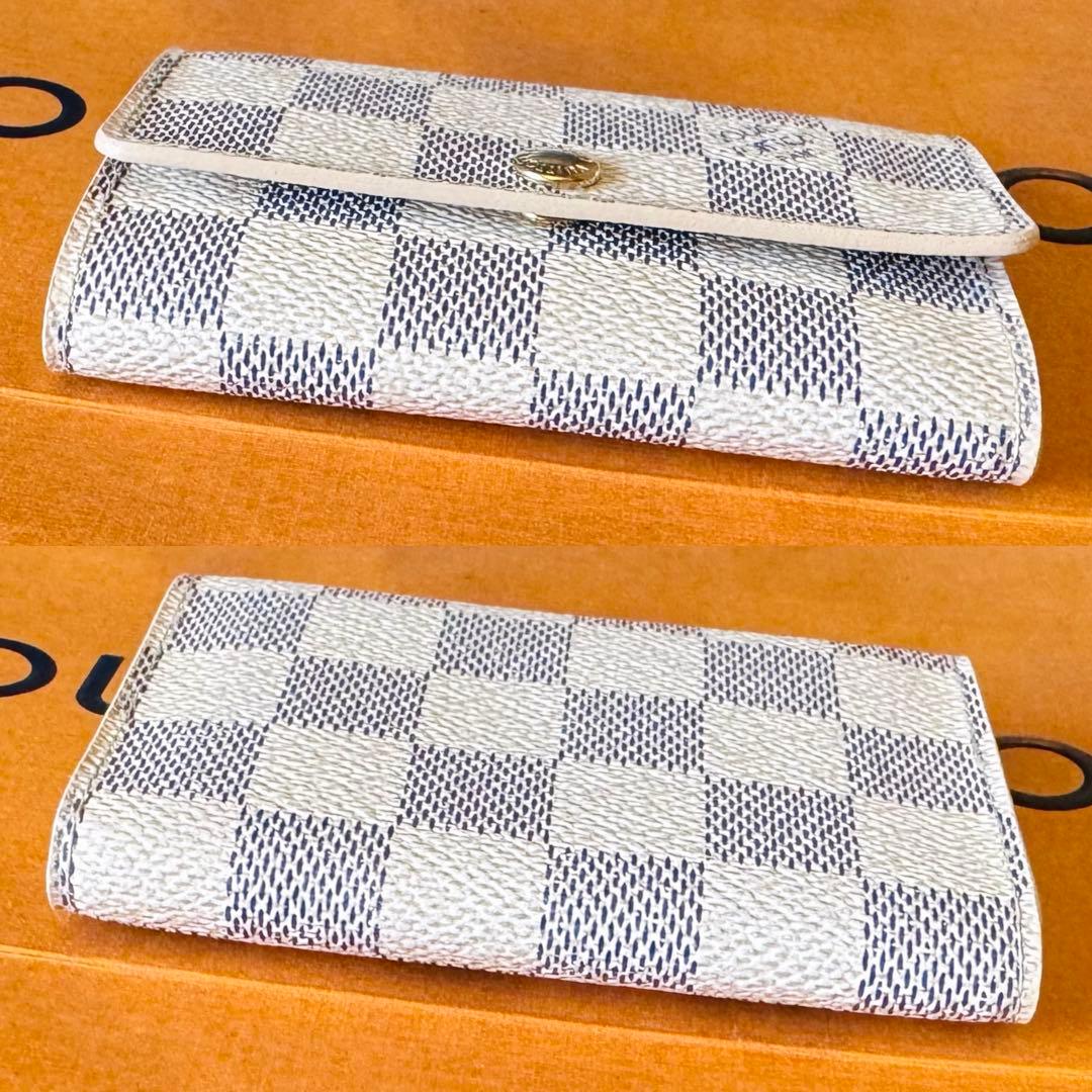 LOUIS VUITTON ダミエ アズール ミュルティクレ 6連キーケース美品