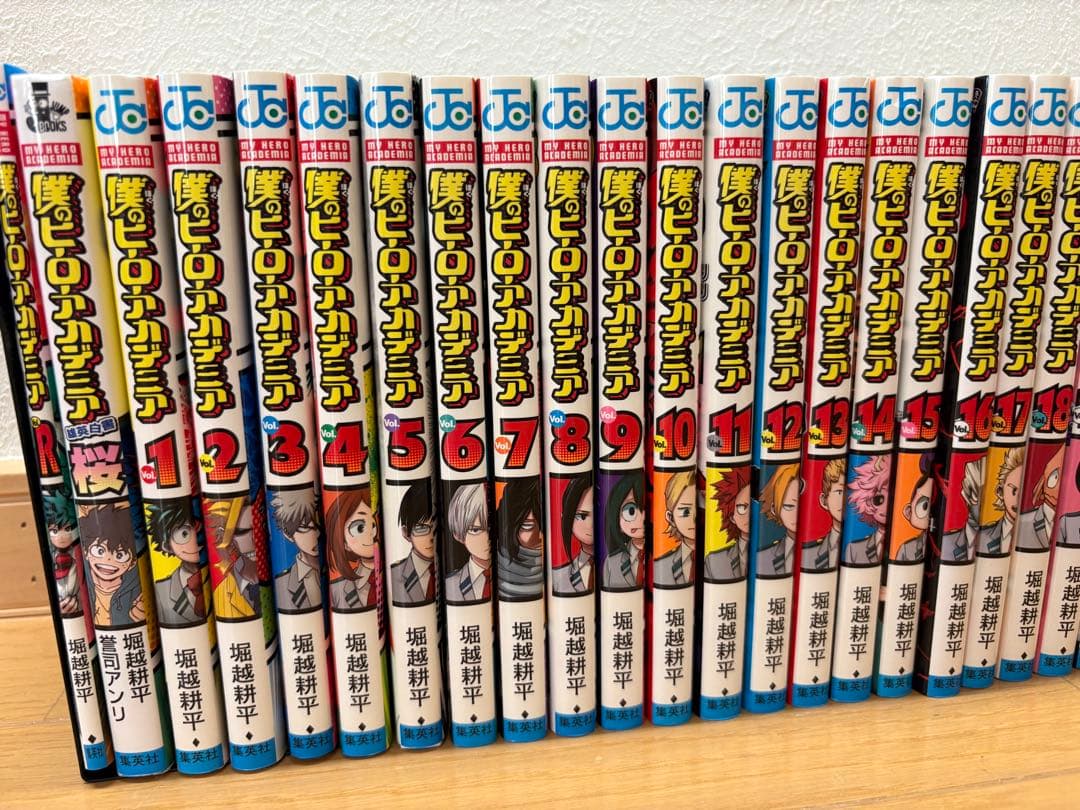 僕のヒーローアカデミア　1〜40巻「ライジング Vol. R 」「雄英白書・桜」