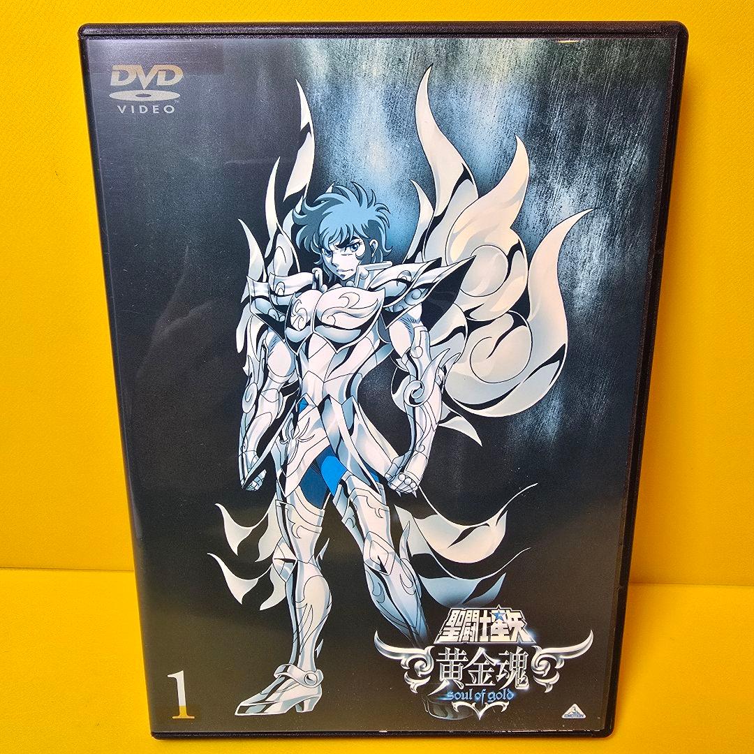 新品ケース交換済「聖闘士星矢 黄金魂-soul of gold- 」DVD6巻セ
