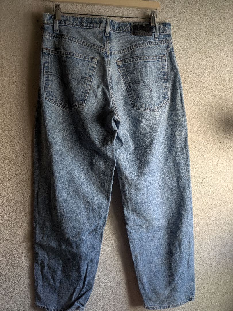 90s リーバイス　シルバータブ　バギー　BAGGY w33 デニム　ボトム