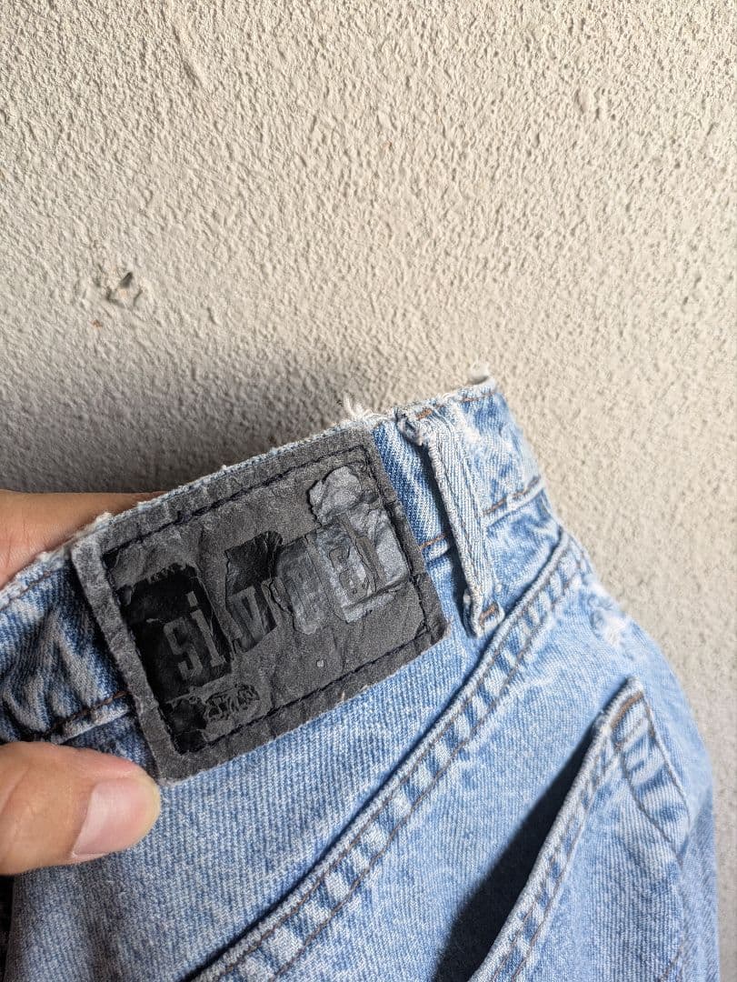 90s リーバイス　シルバータブ　バギー　BAGGY w33 デニム　ボトム
