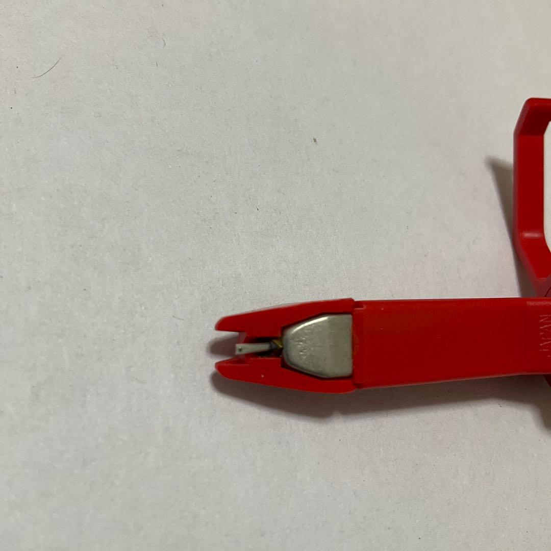 樽屋 カートリッジ 赤 レコード針 動作品