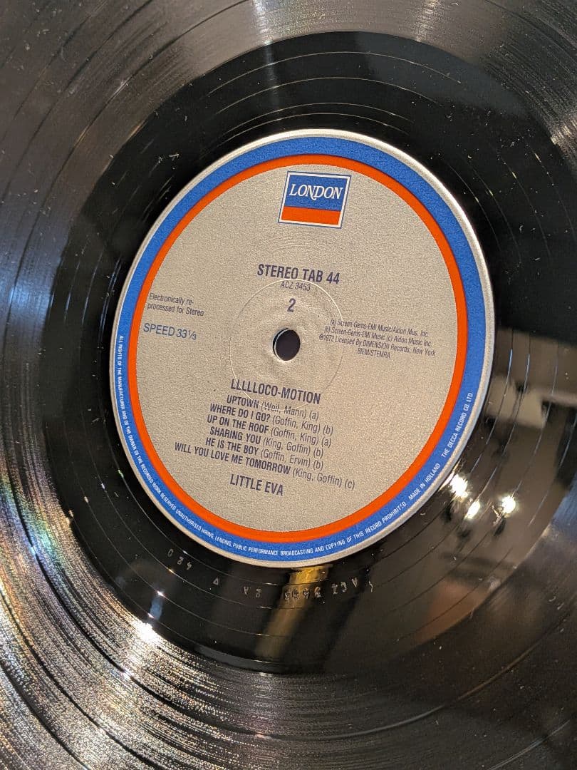 洋楽レコード３枚セット　The Marvelettes　Little Eva　他