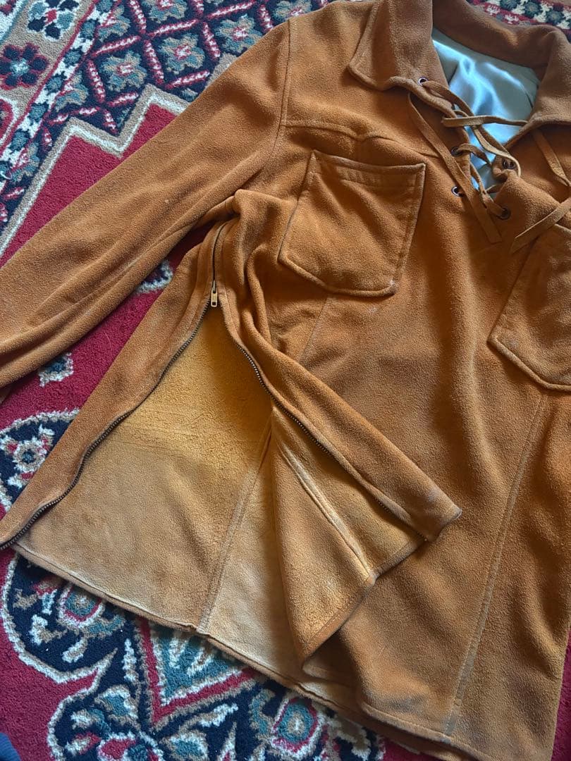 ジャケット・アウター 70s Vintage Suede P/O Western Jacket