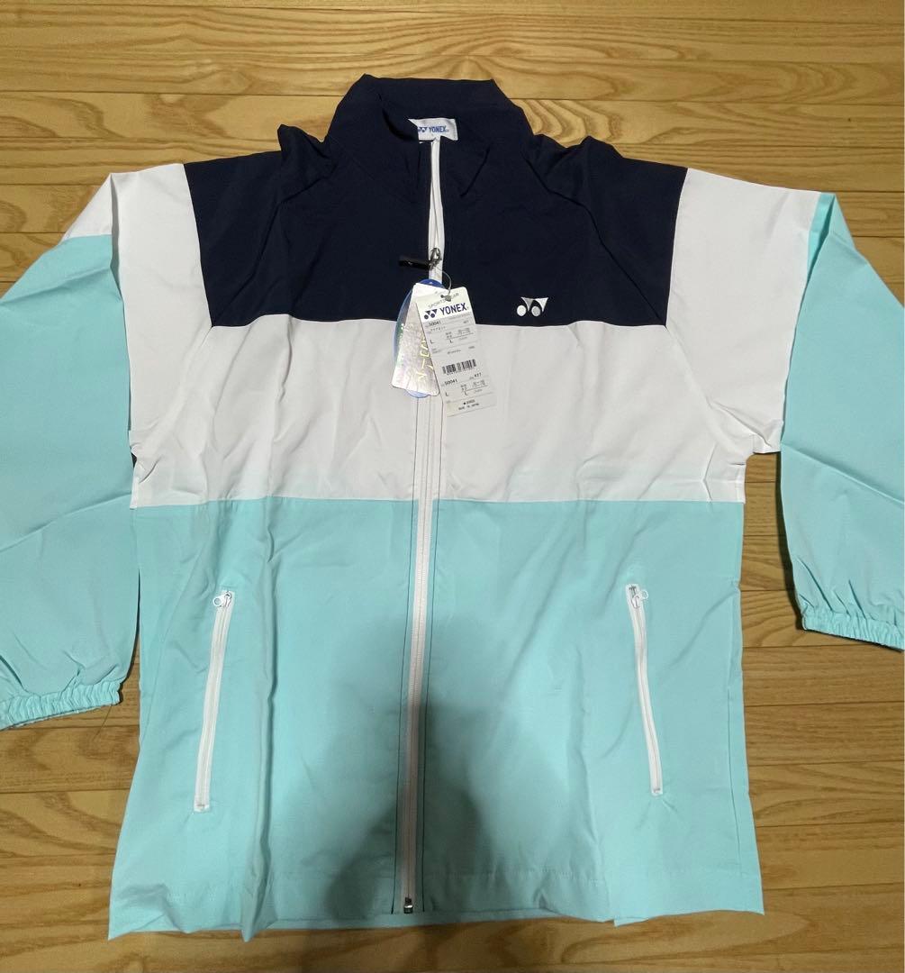 YONEX ウォームアップシャツ L アクアミント