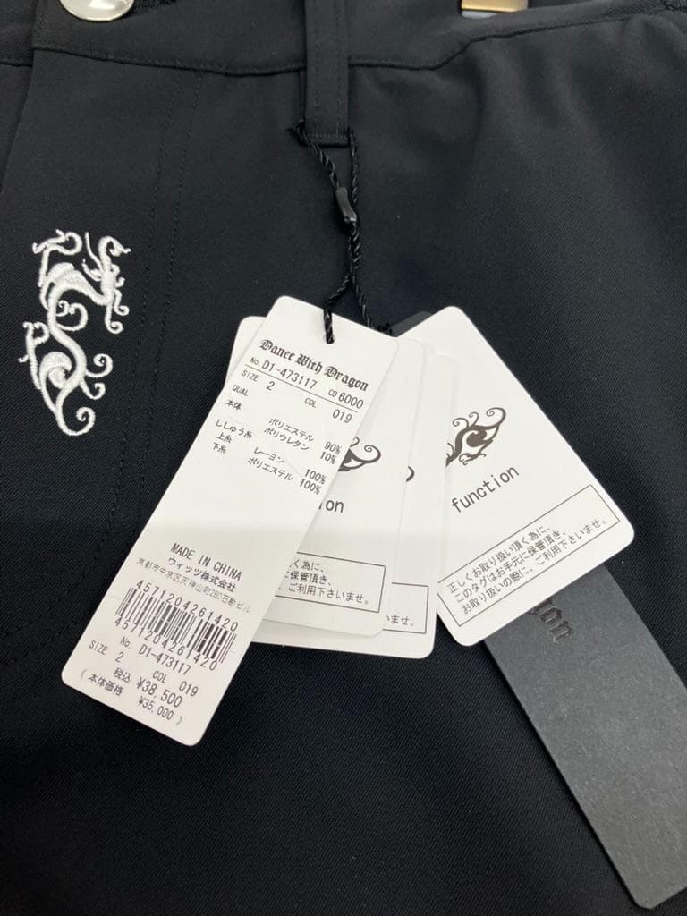 DANCE WITH DRAGON ゴルフパンツ Mサイズ 新品