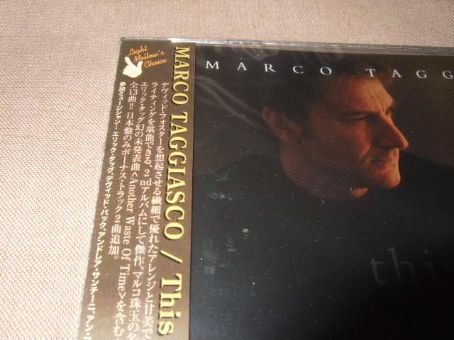 MARCO TAGGIASCO,新品,AOR,DAVID PACK,レア盤