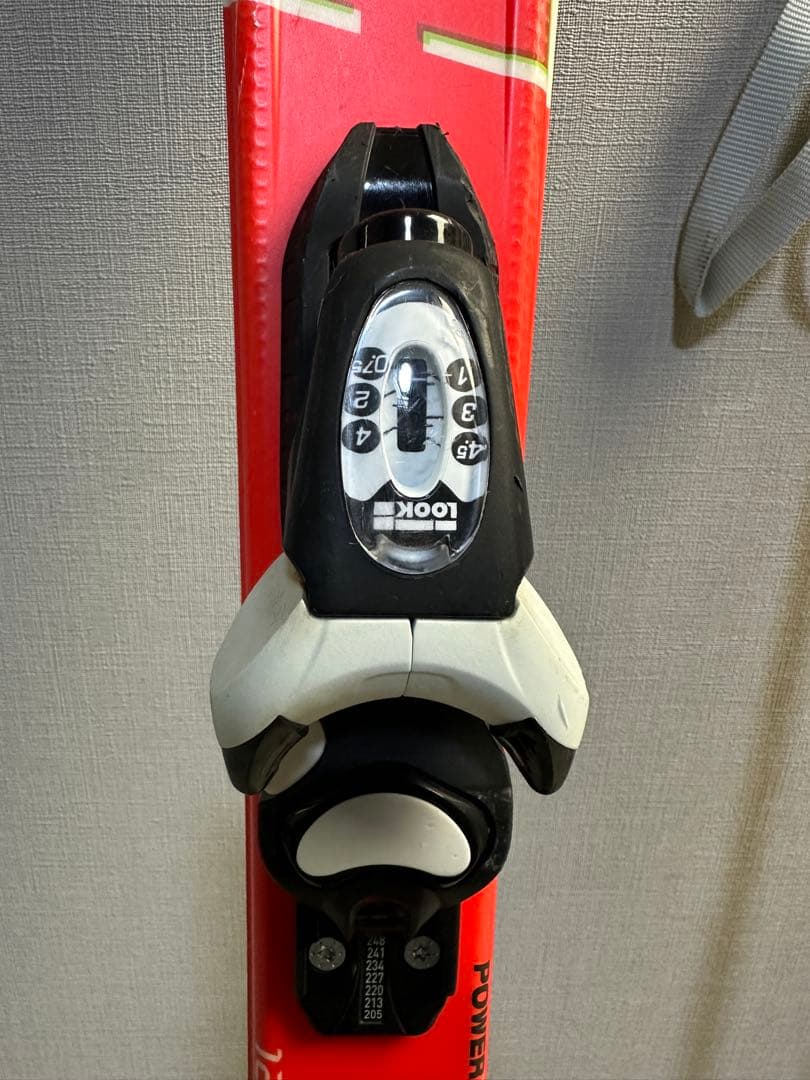 ロシニョール スキー板 ビンディング ストックセット ジュニア 中古
