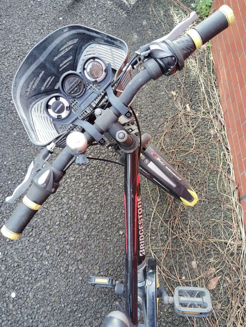 【お引き取り限定】BRIDGESTONE キッズ自転車 ブラック