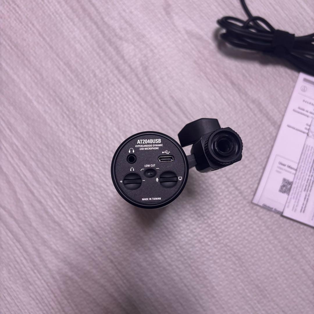 audio-technica AT2040USB コンデンサーマイク