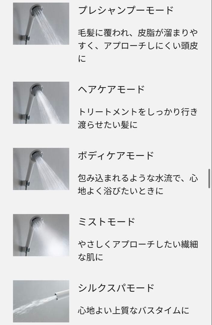 【新品未開封】Panasonic シャワーヘッド EH-SH50 シルバー