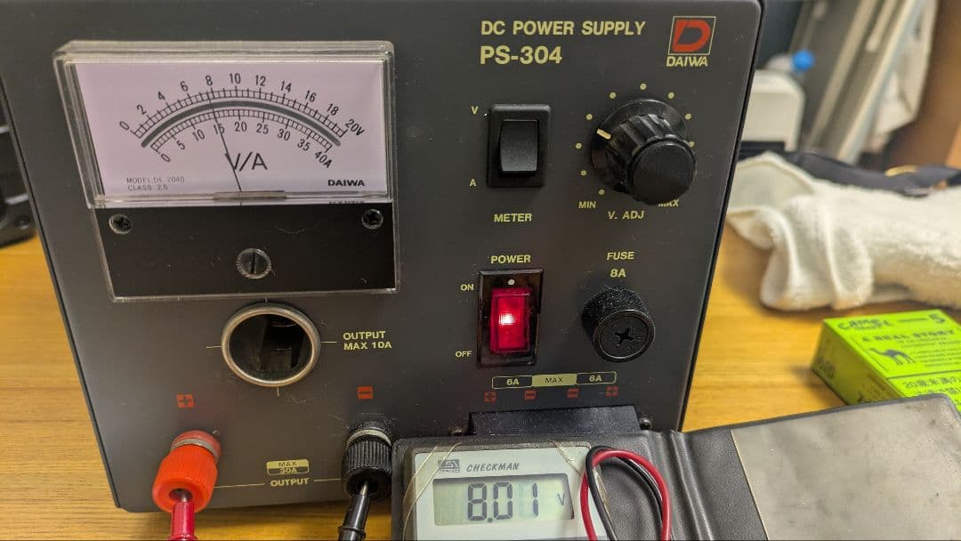 【DAIWA/ダイワ】安定化電源 PS-304 MAX30A DC POWER
