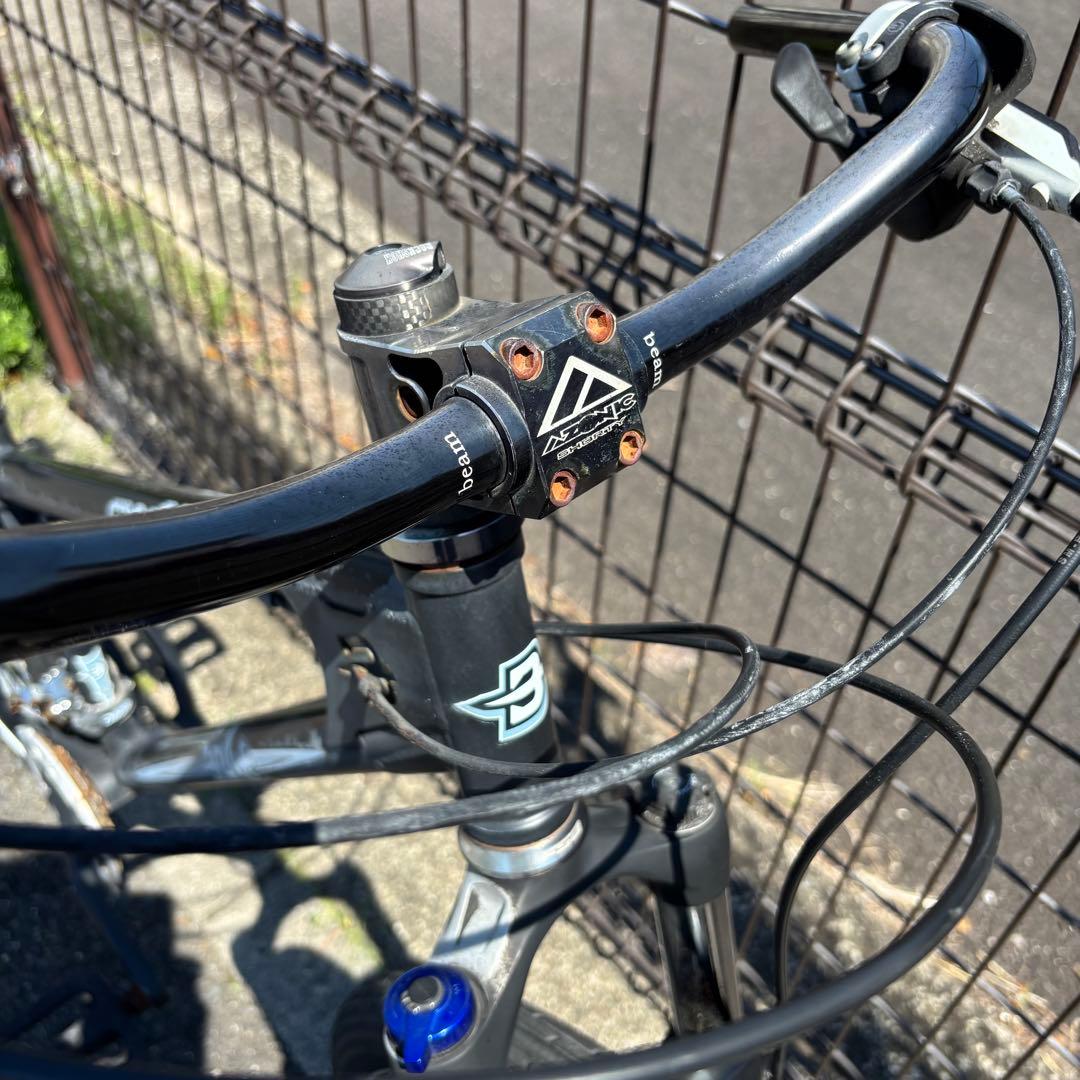 ビンテージ クロモリMTB ブレイブマシーンeleven XT ROCKSHOX