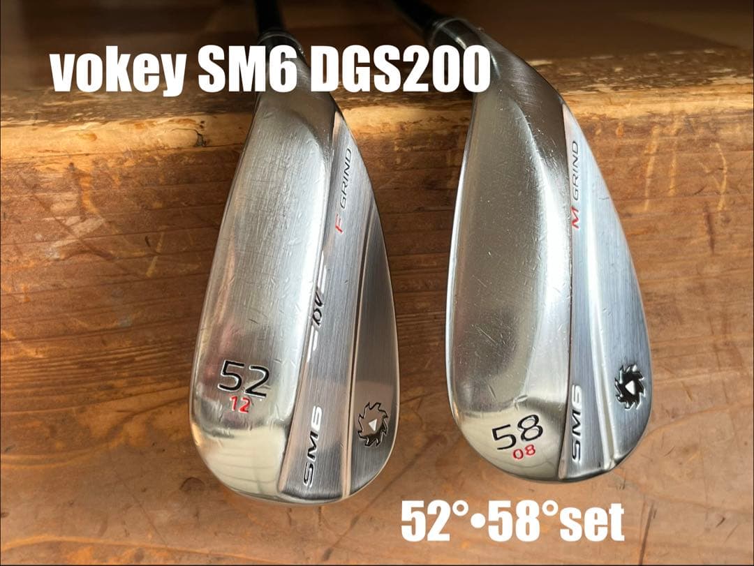 Vokey SM6 52°・58°セット ボーケイ