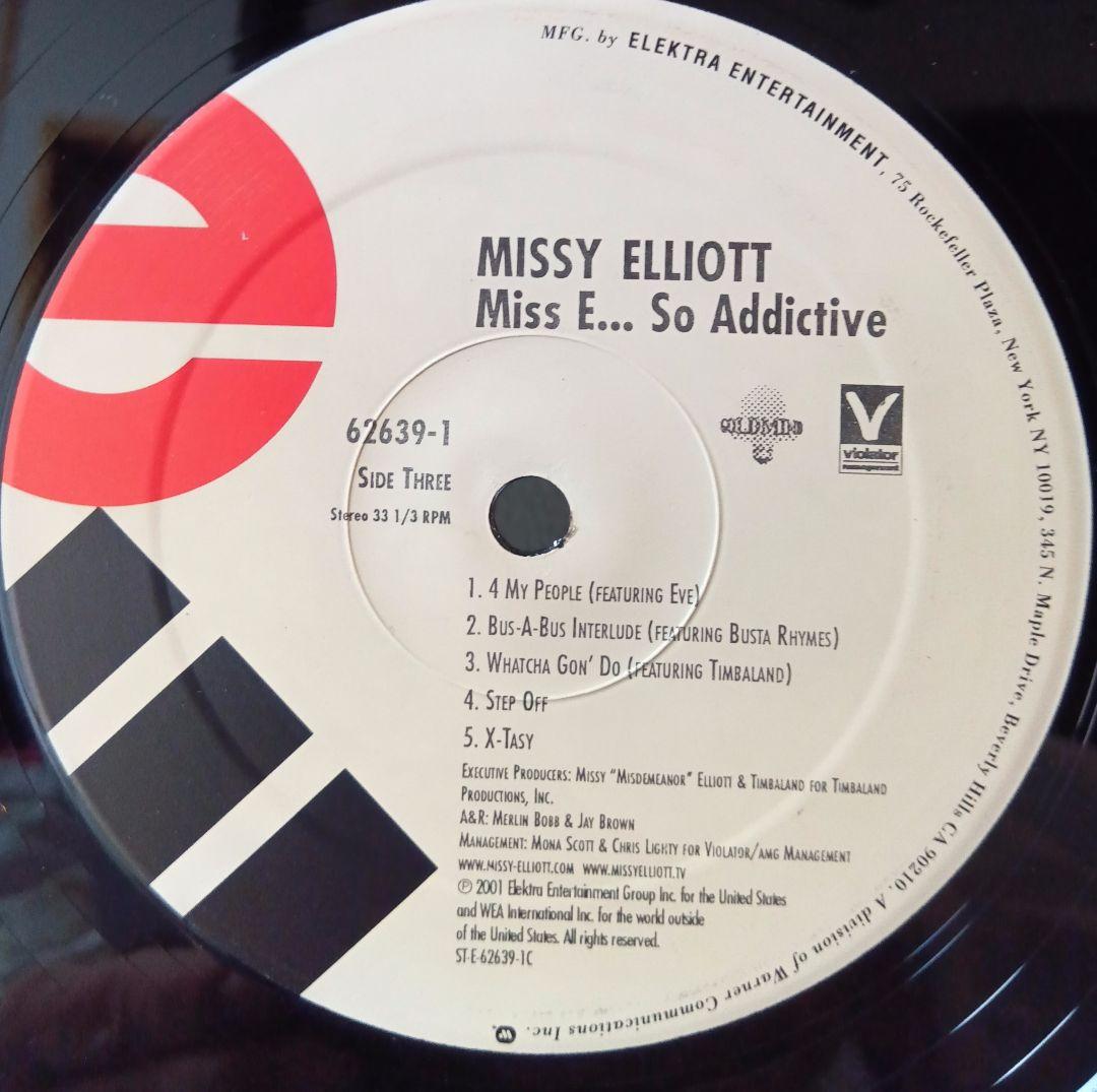 [美品] ミッシーのMiss E... So Addictive2枚LPレコード