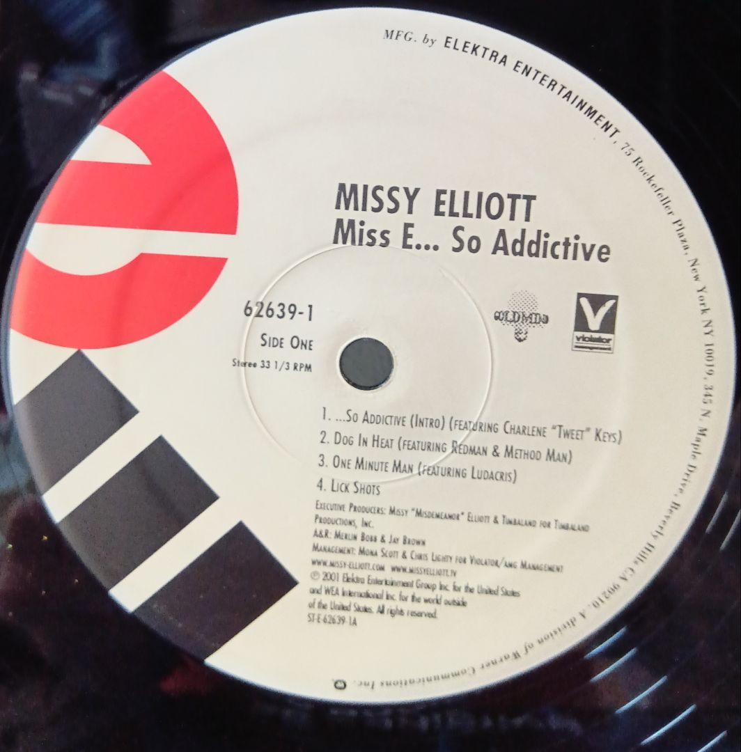 [美品] ミッシーのMiss E... So Addictive2枚LPレコード
