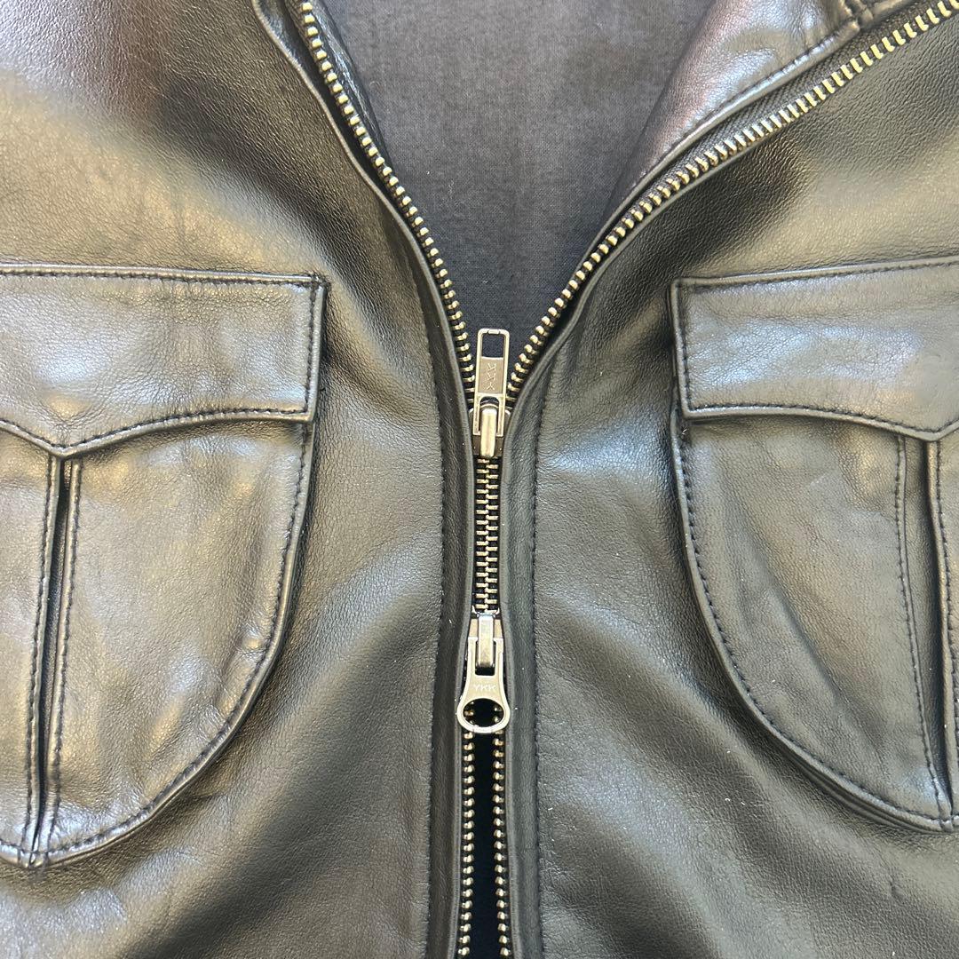 初期glamb シングルレザーライダースジャケット サイズ3 希少