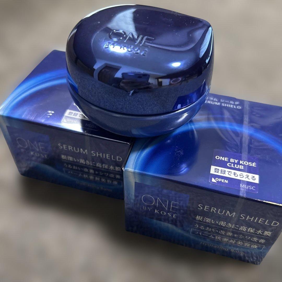 ワンバイコーセー セラムシールド 薬用バーム状美容液 40g 3個セット２個新品