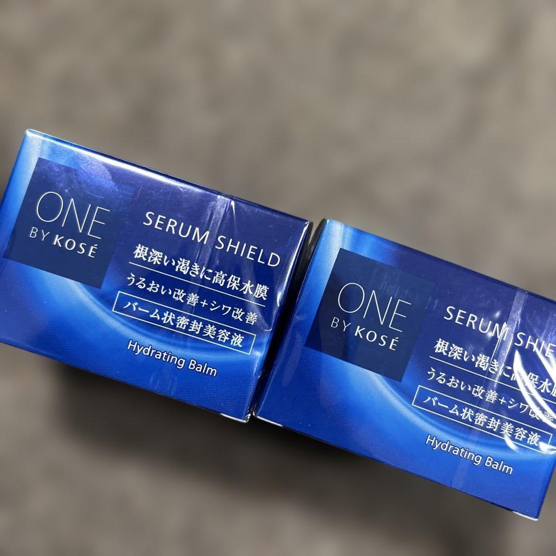 ワンバイコーセー セラムシールド 薬用バーム状美容液 40g 3個セット２個新品
