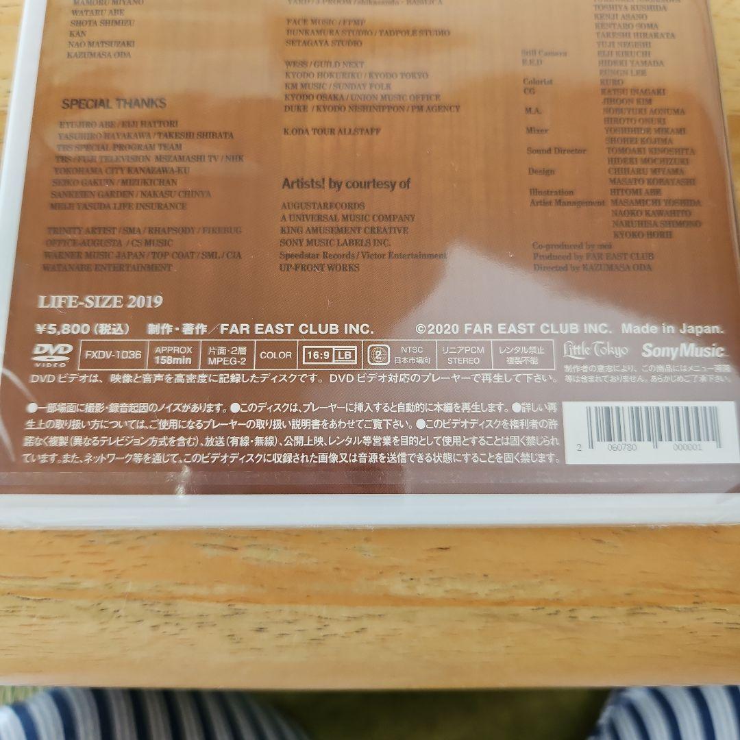 ミュージック LIFE-SIZE 2019 DVD