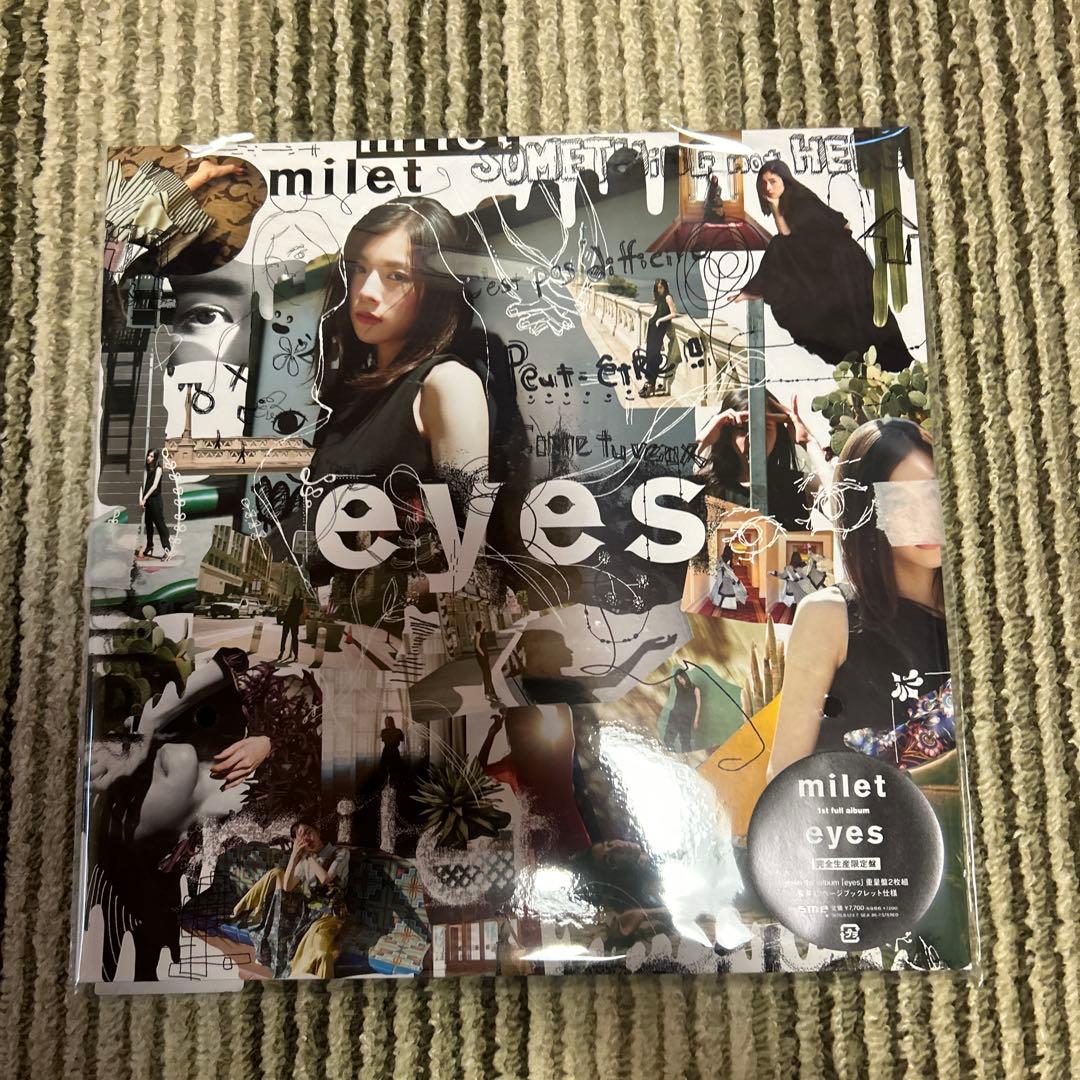 milet eyes 初回限定盤A(メガジャケ付)CD・レコード(メガジャケ付)
