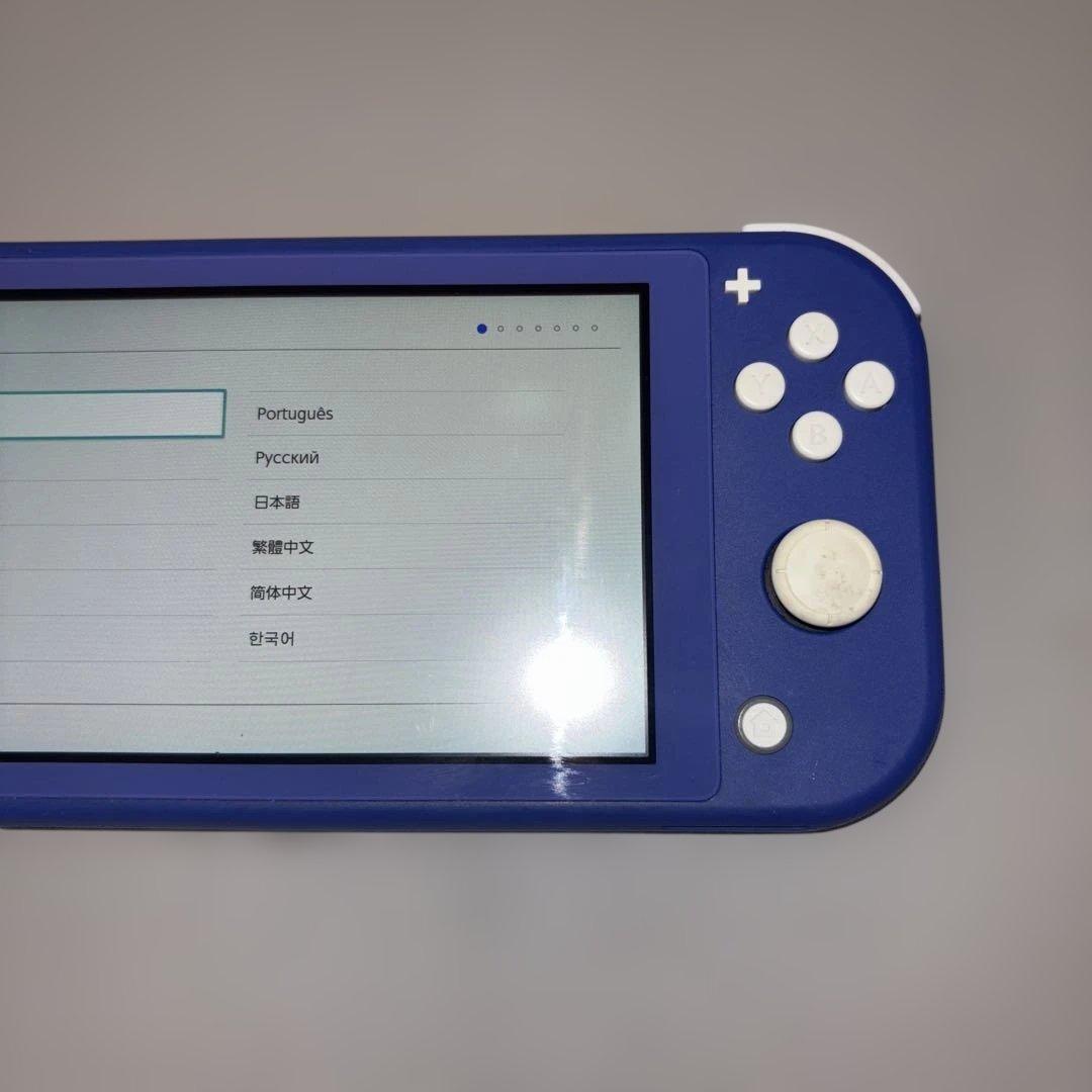 Nintendo Switch Lite 本体 動作確認OK ブルー