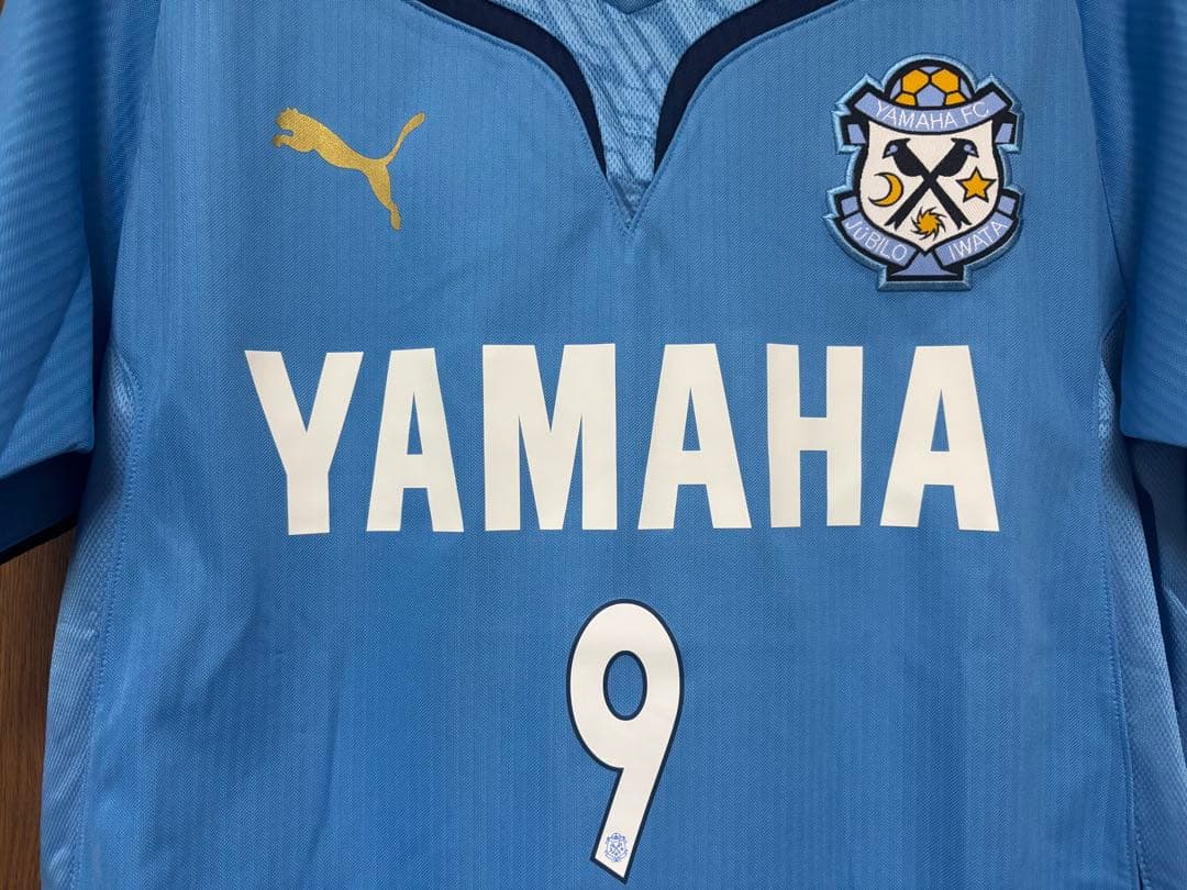 ジュビロ磐田　中山雅史　選手支給品　2009ユニフォーム　PUMA Oサイズ