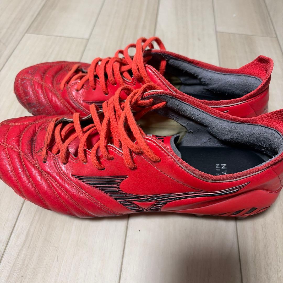 Mizuno サッカーシューズ レッド