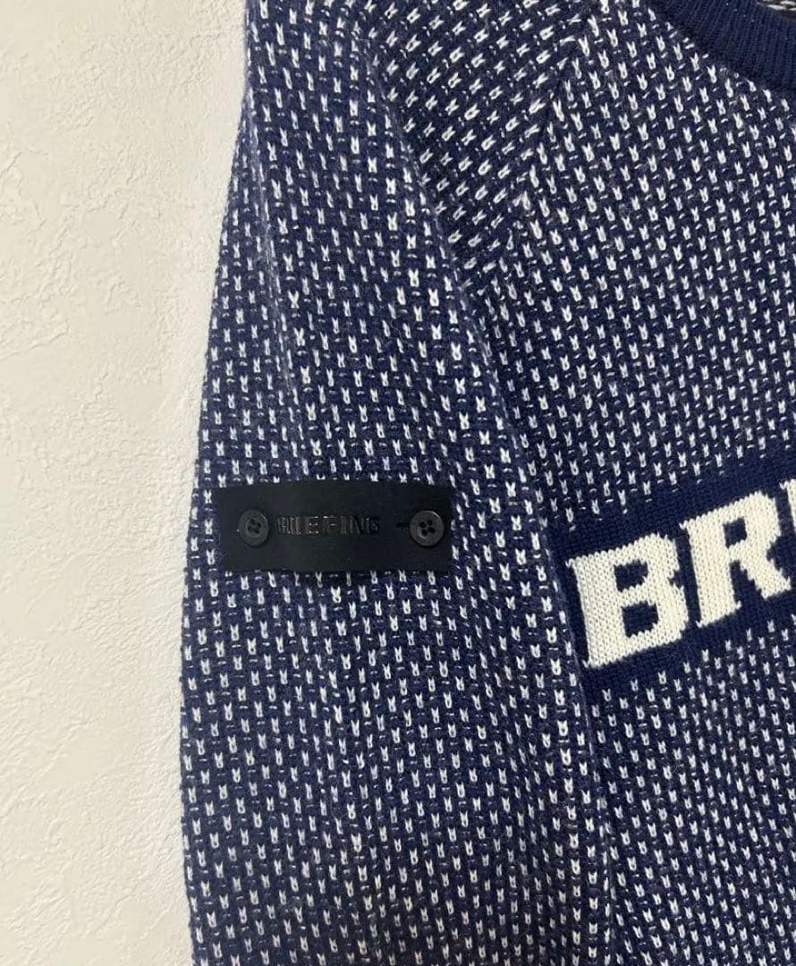 新品タグ付き！BRIEFING クルーネックニット