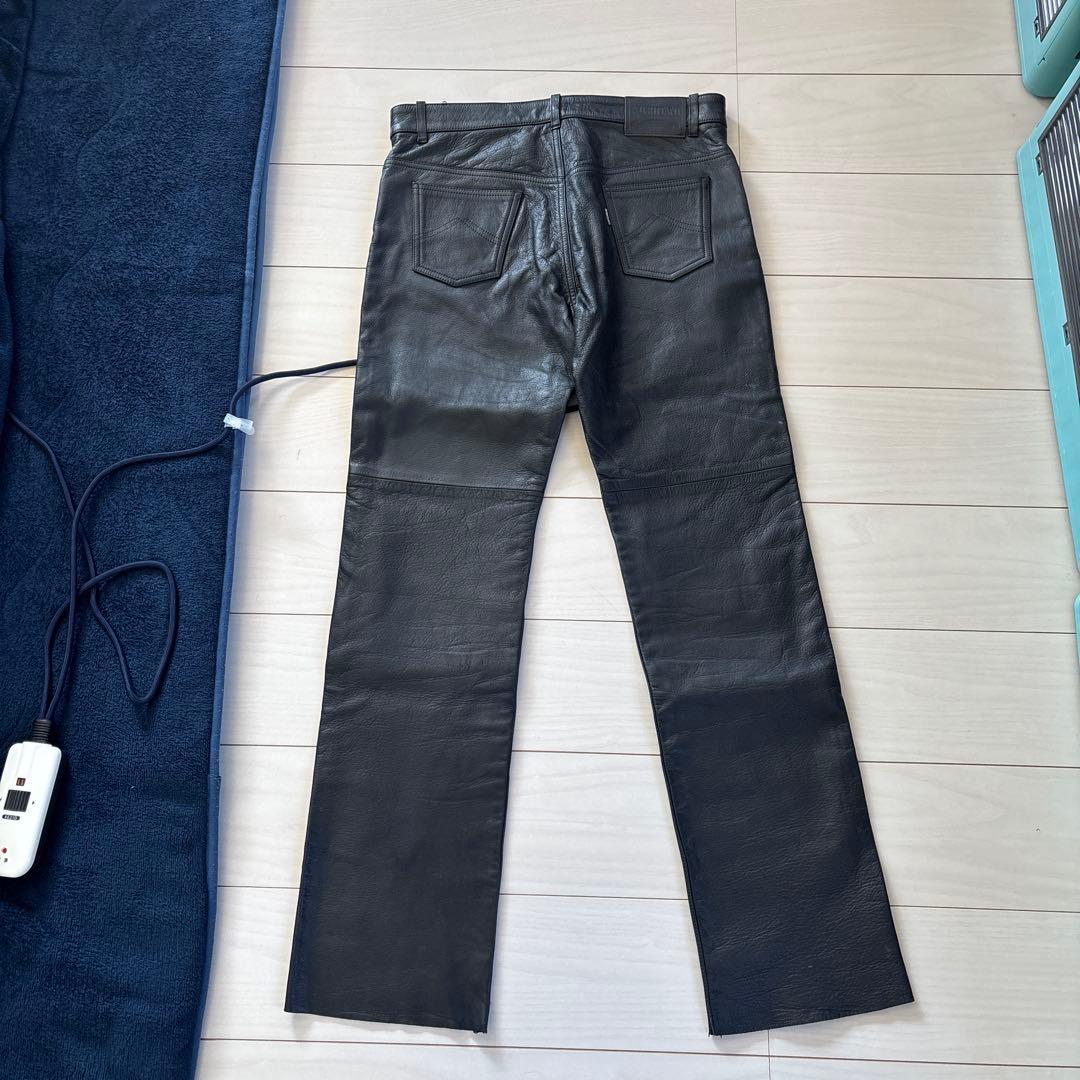 KUSHITANI レザーライディングパンツ 4L