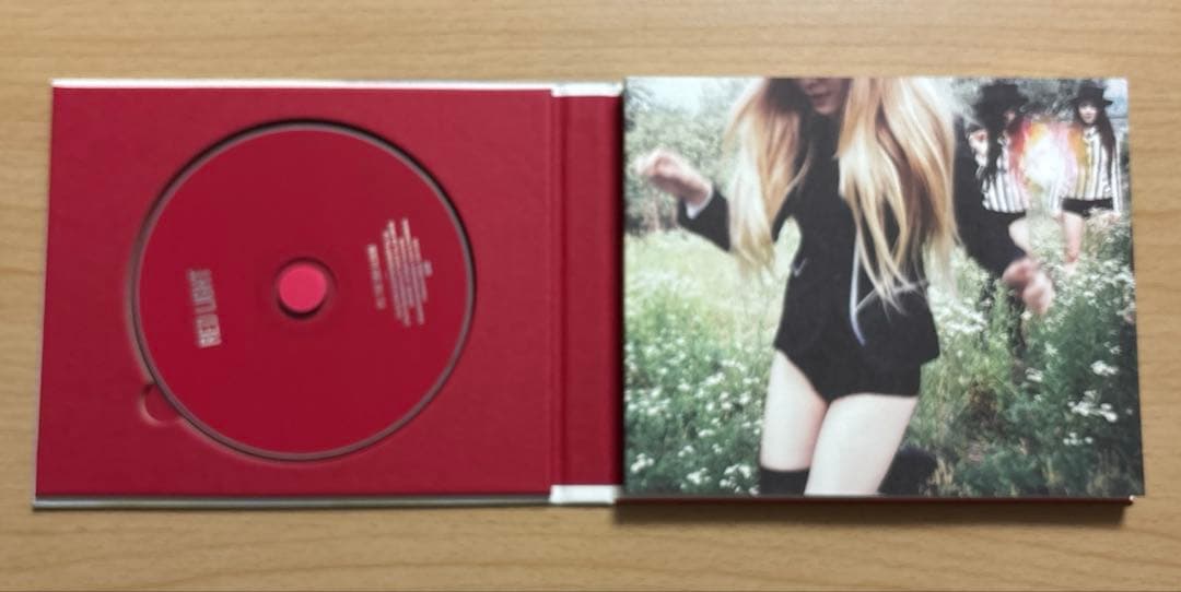 f(x) RED LIGHT アルバム　トレカ付