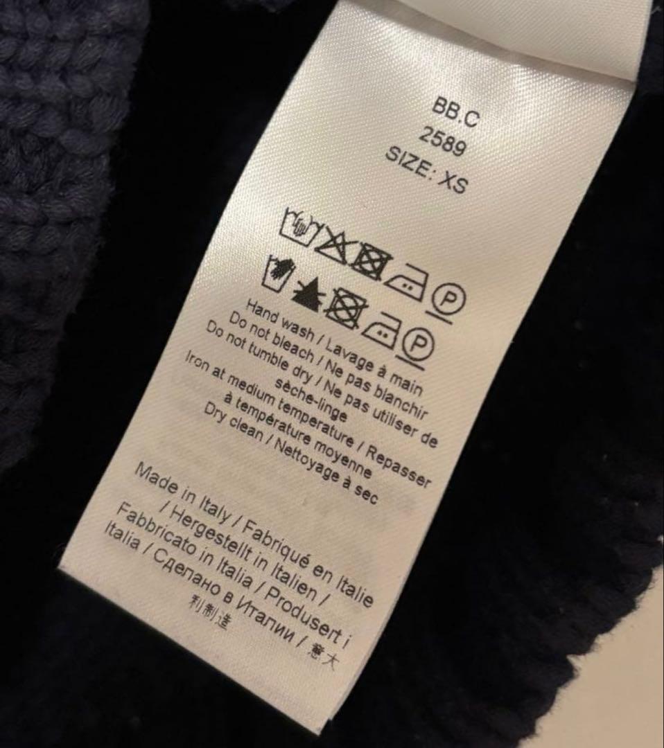 GANNI ネイビー ニットベスト　美品