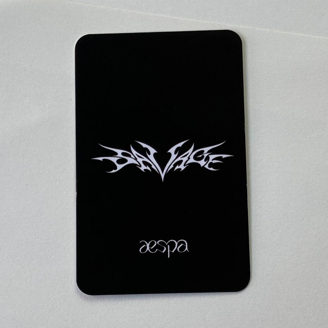 aespa エスパ Savage sgs ウィンター ボックス トレカ