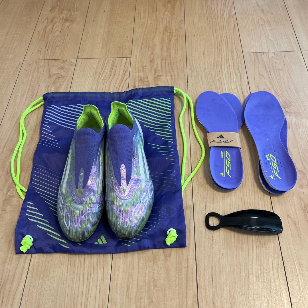 adidas F50 レースレス26.5 エリートFG