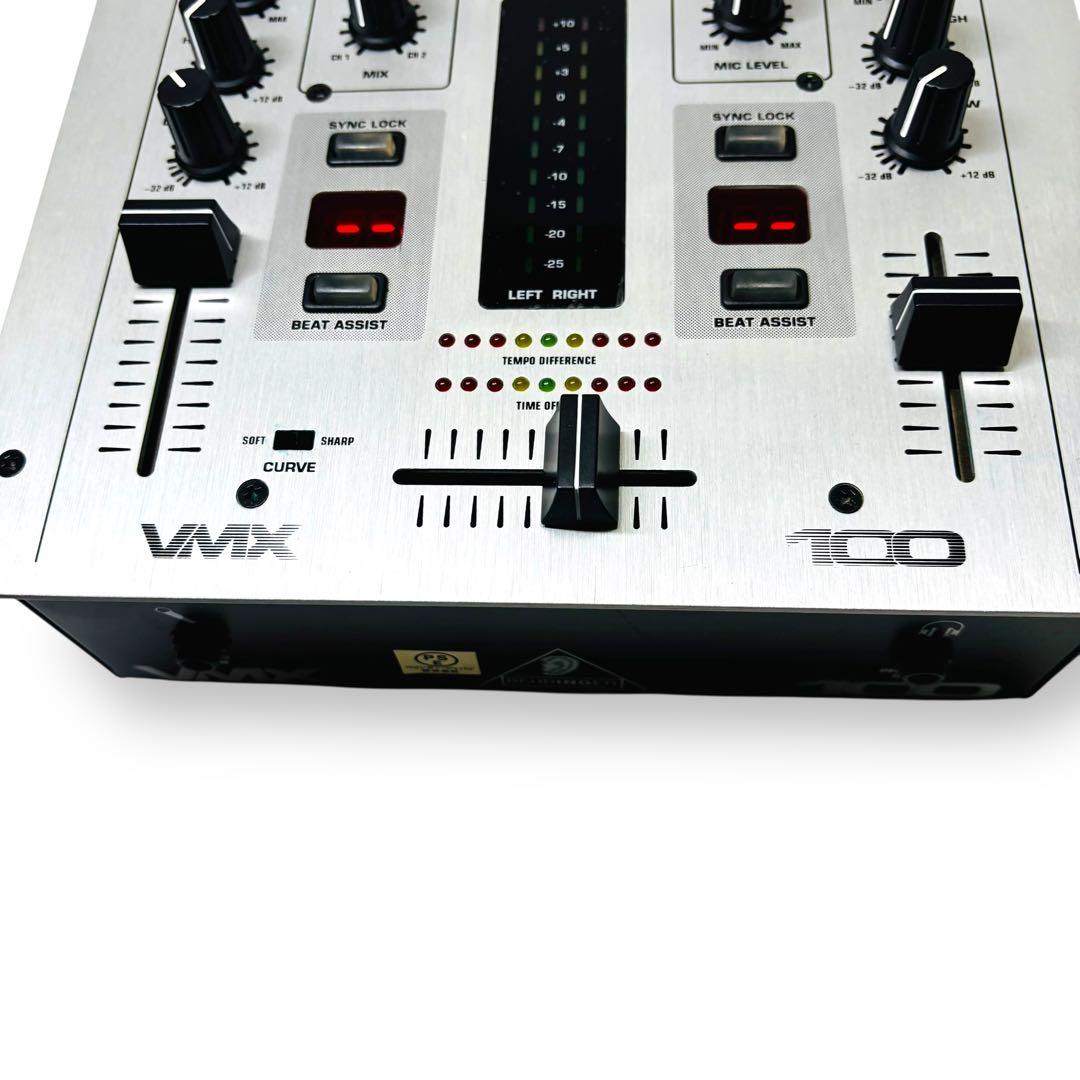 【動作確認済み】ベリンガー BEHRINGER DJミキサー VMX100