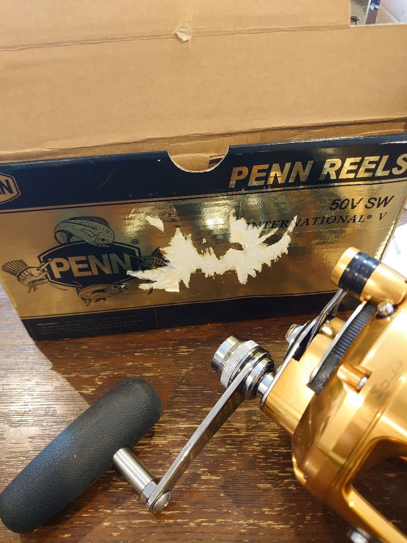 PENN 50VSW リール ゴールド未使用品