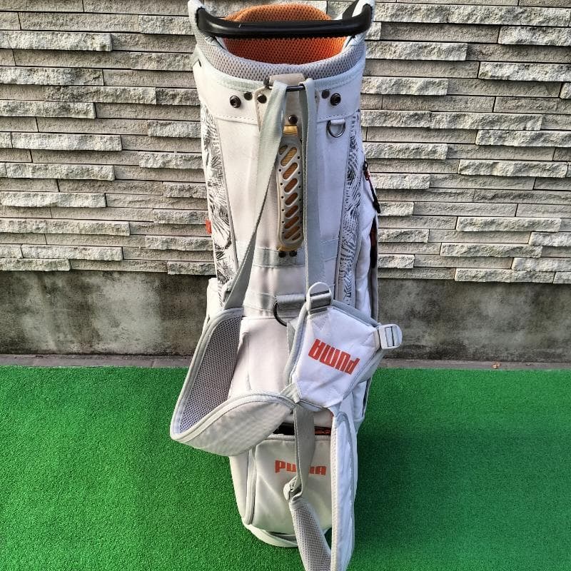 中古品 プーマ スタンドキャディバッグ PUMA