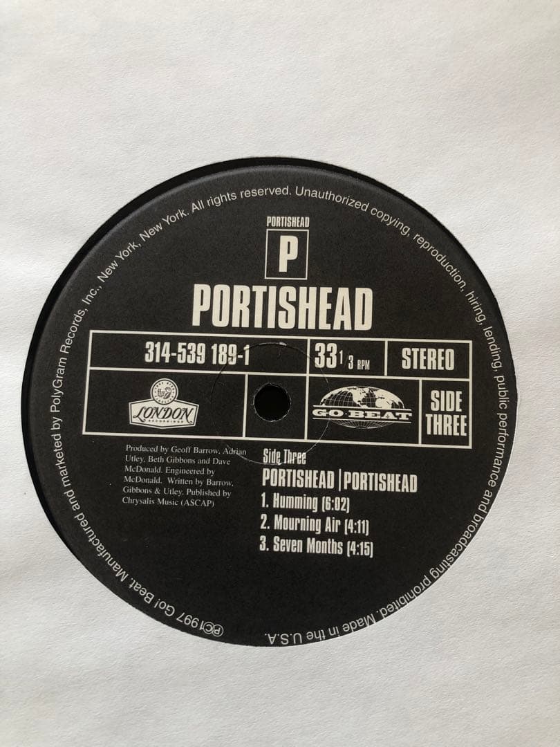 PORTISHEAD PORTISHEAD レコード