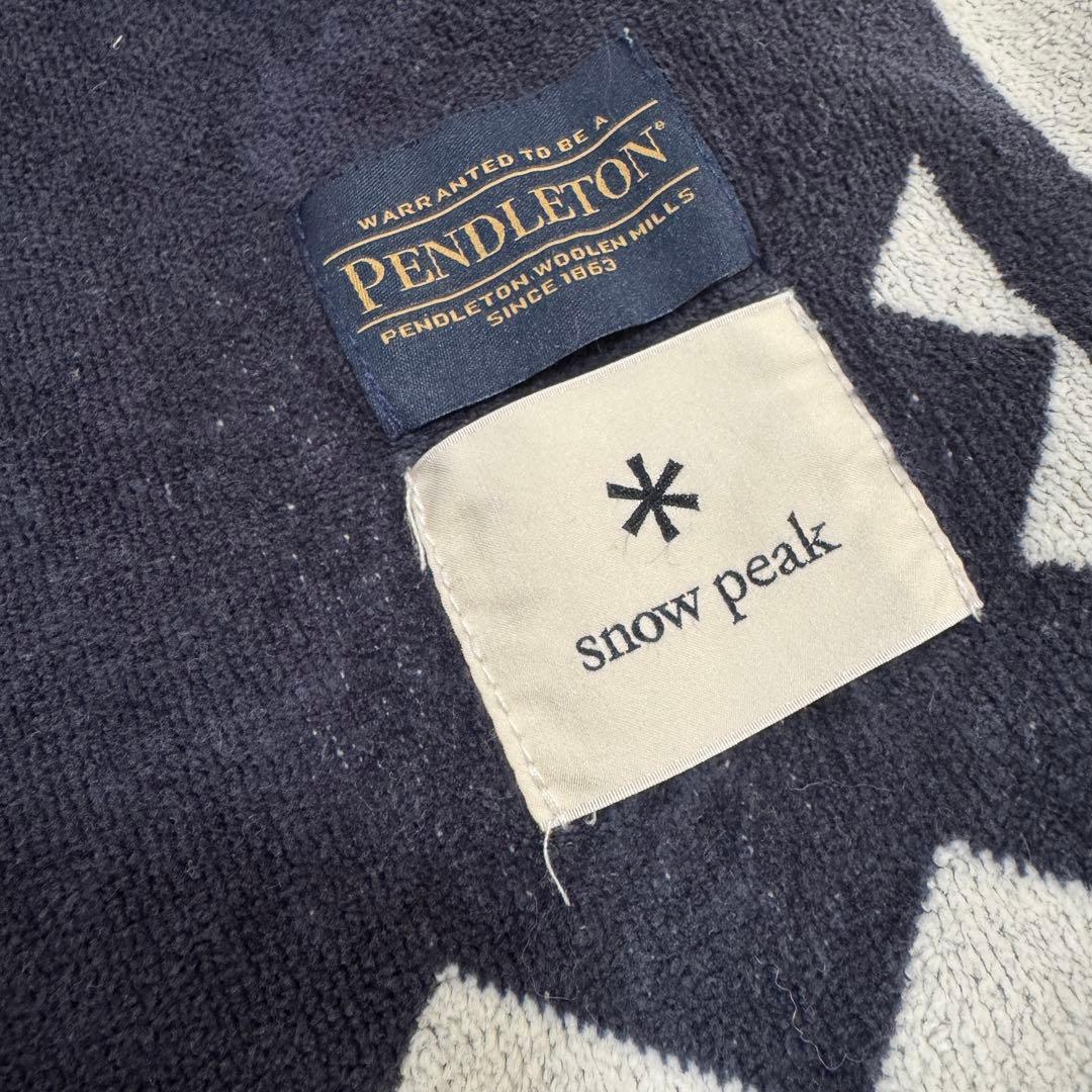 スノーピーク × ペンドルトン タオルブランケット  peak 別注