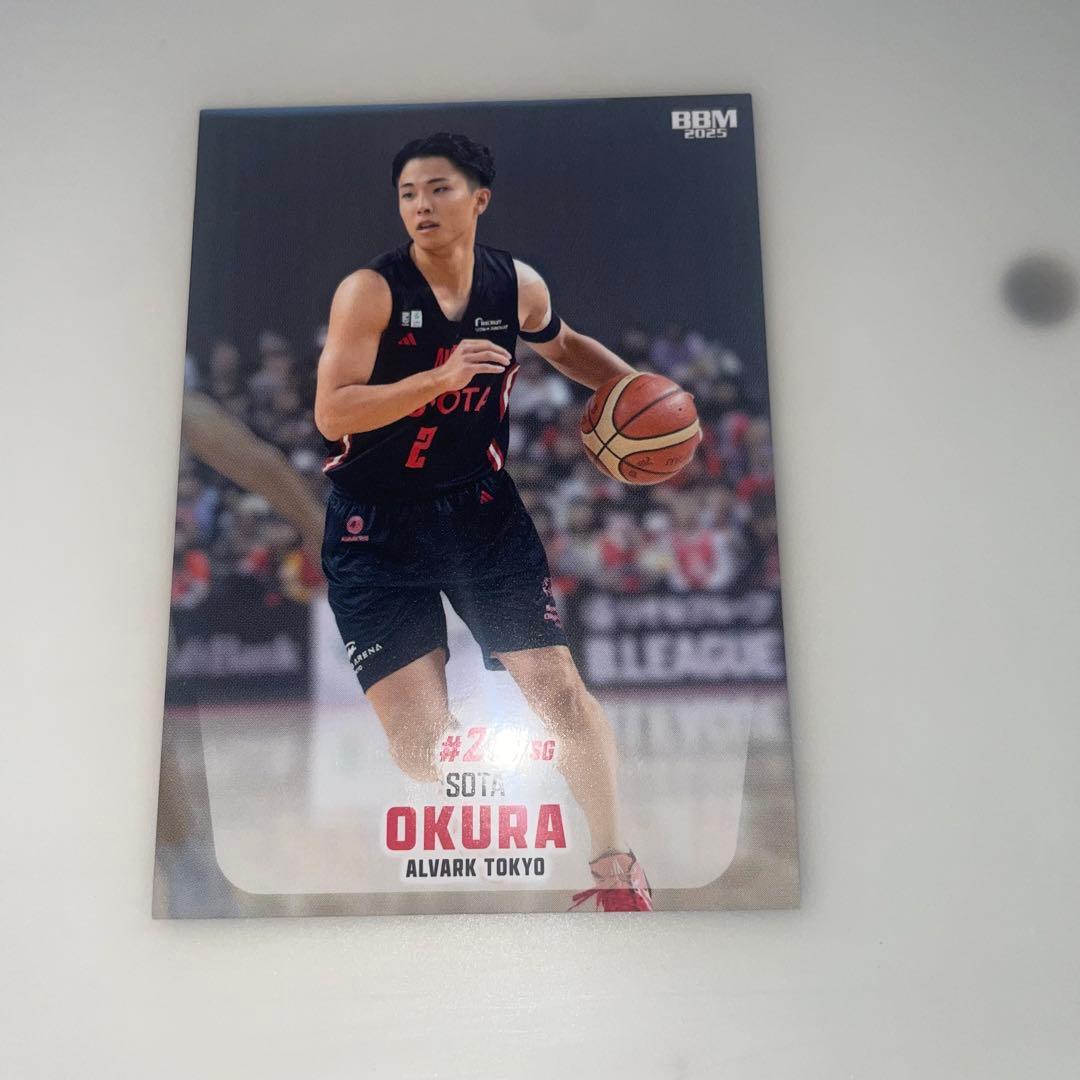 大倉颯太 BBM アルバルク東京 千葉ジェッツ 直筆サイン