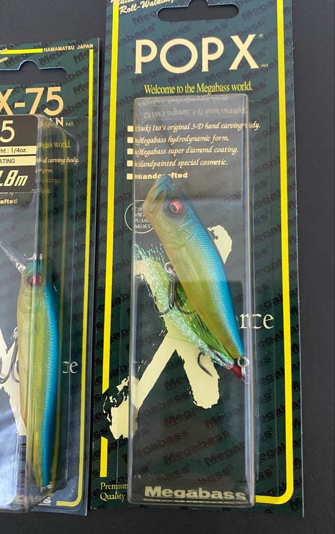 Megabass ルアー 3点セットブルーバックチャートキャンディ