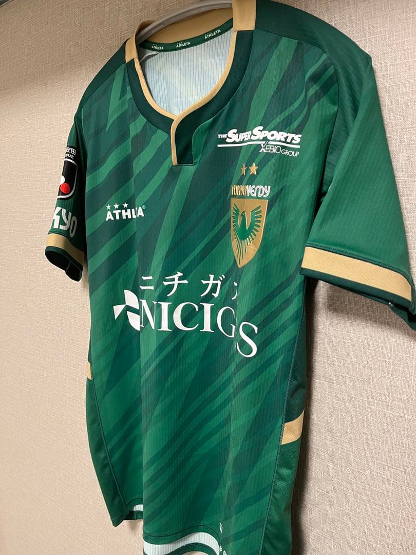 東京ヴェルディ2025オーセンティックユニフォーム ATHLETA M 深澤大輝